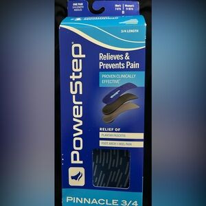 New 3/4 length soles